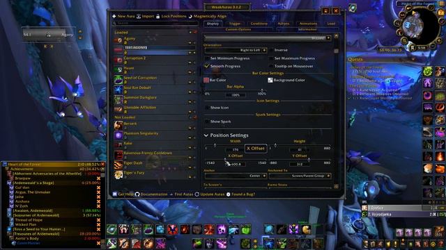 Affliction Warlock WeakAuras setup + import | Simple & easy guide | World of Warcraft | Shadowlands смотреть онлайн