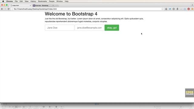 Bootstrap 4 Tutorial #4 Code a Responsive Website Part 1 смотреть онлайн