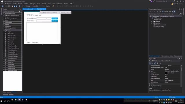 Visual Studio 2015 Tutorial #017 deutsch - TCP-Client смотреть онлайн