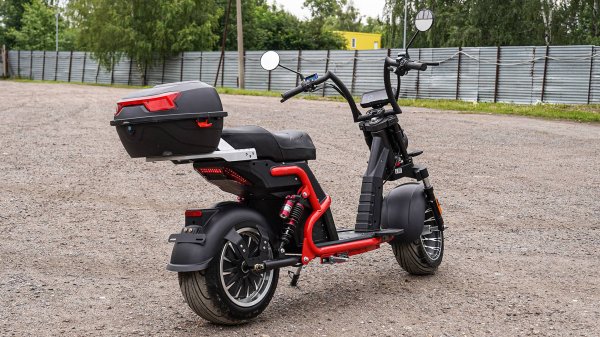 ЛУЧШИЙ ЭЛЕКТРОСКУТЕР СОВРЕМЕННОСТИ WHITE SIBERIA PRO BLACK EDITION 5000W