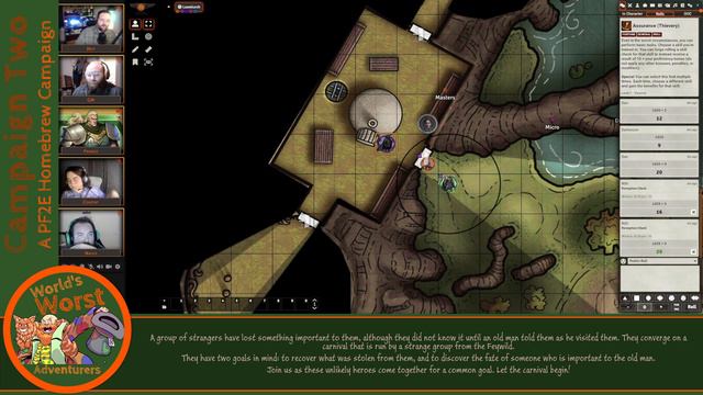 Worlds Worst Adventurers: PF2E Witchlight Carnival - Campaign 2 | Session 13 смотреть онлайн