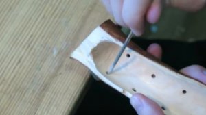 изготовление деревянной окарины (лесная флейта)