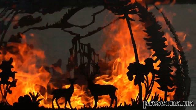 Открытый шар-камин Дикая природа Прескона смотреть онлайн
