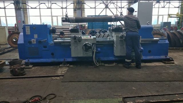 Turning-rolling lathe KG1842.02 by KZTS/Станок токарно-накатной КЖ1842.02 от КЗТС смотреть онлайн