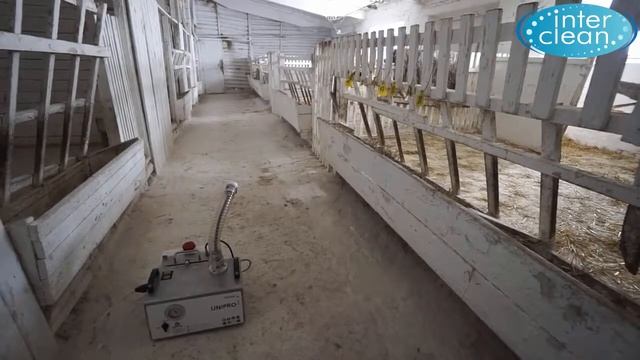 Профилактика заболеваний телят методом "Холодного тумана" от производителя генераторов Igeba. смотреть онлайн