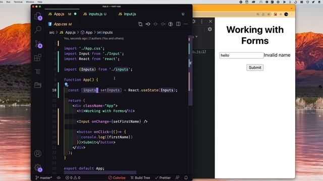 Working with Forms in React JS || Hindi смотреть онлайн