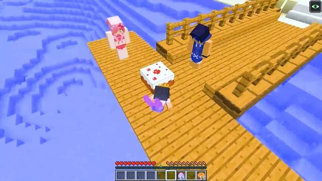 Playing Minecraft As A MERMAID BABY! смотреть онлайн