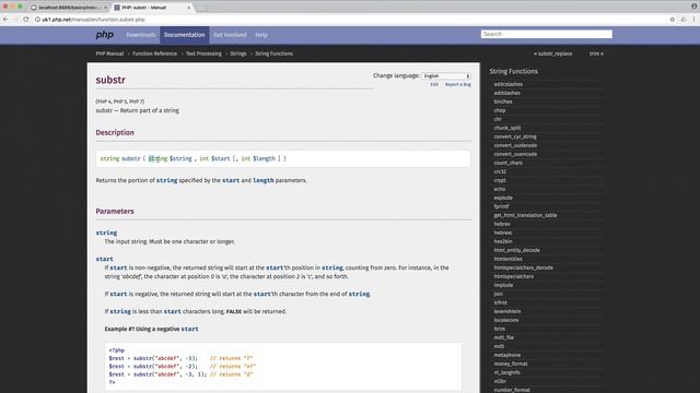 PHP Basics: Finding PHP functions (32/35) смотреть онлайн