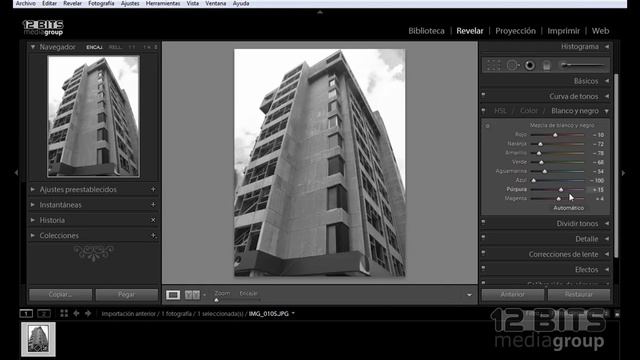 Imagenes en Blanco y Negro con Lightroom 3 смотреть онлайн