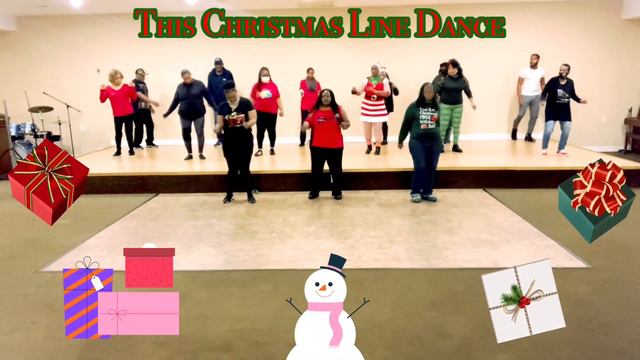 This Christmas Line Dance Choreographed By Roland Ford