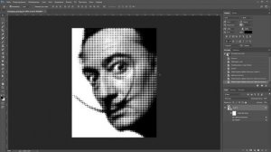 Эффект портрета из кругов в фотошопе
