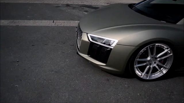 Audi R8 V10 Plus w./Remus Exhaust & Yido Wheels - LOUD Revs смотреть онлайн