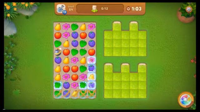 Time Level 84 Gardenscapes смотреть онлайн