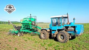 Сев по стерне - трактор Т-150К и посевной комплекс Кузбасс-А ПК-6,1!