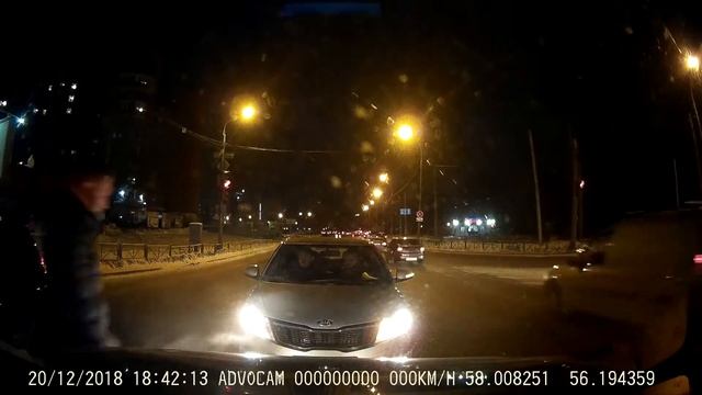 20.12.2018 - Kia Rio на встречке смотреть онлайн