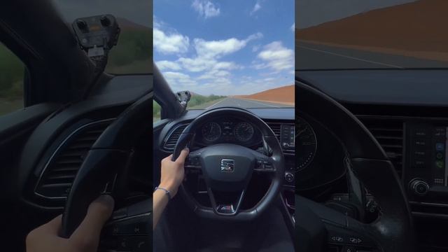 Seat leon cupra Top Speed 280 km/h смотреть онлайн