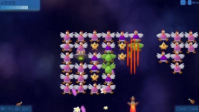 Chicken Invaders Universe на русском языке. Mysterious Emotion смотреть онлайн