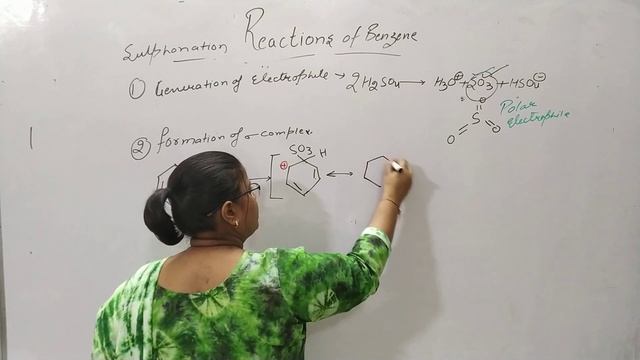 Sulphonation of Benzene-Electrophilic Substitution React.-B Pharm 3 Sem-Org. Chem.-II-Unit Englis смотреть онлайн