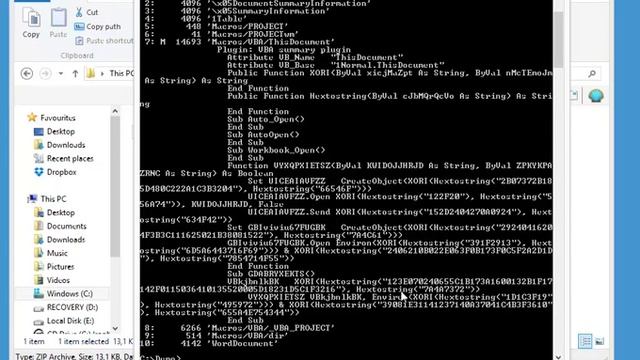 oledump With Plugins (bis): Malicious Word Document Analysis смотреть онлайн