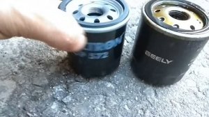 Меняем масло и масляный фильтр в Джили МК Кросс