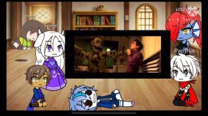 Undertale reacts to more fnaf songs