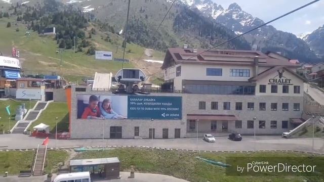 ЧИМБУЛАК АЛМАТЫ / Поднимаемся по канатке / круто нет слов. смотреть онлайн