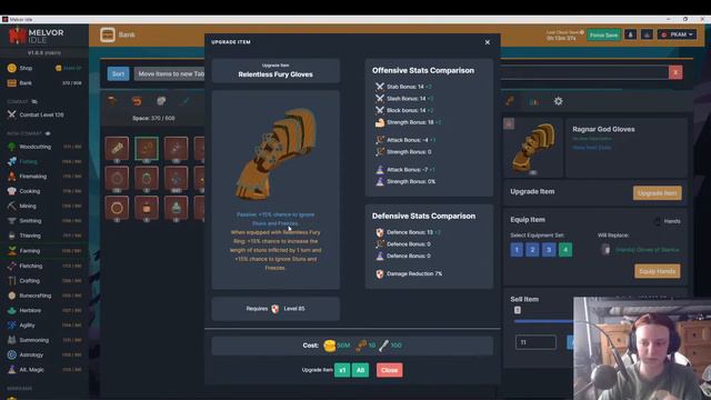 Melvor Idle Adventure mode #23 Items acquired смотреть онлайн