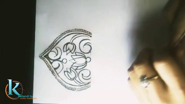 Basic lotus cut work mehendi design? смотреть онлайн