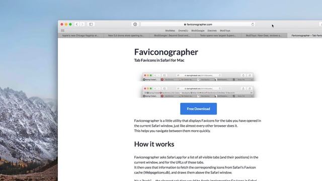 How To Add Favicons To Safari Tabs And Bookmarks!