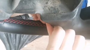 перетяжка оплеткой руля Volvo FM, FH (самостоятельная)