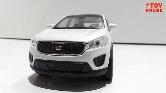 Машинка моделька KIA SORENTO от WELLY распаковка и обзор! Про машинки! смотреть онлайн