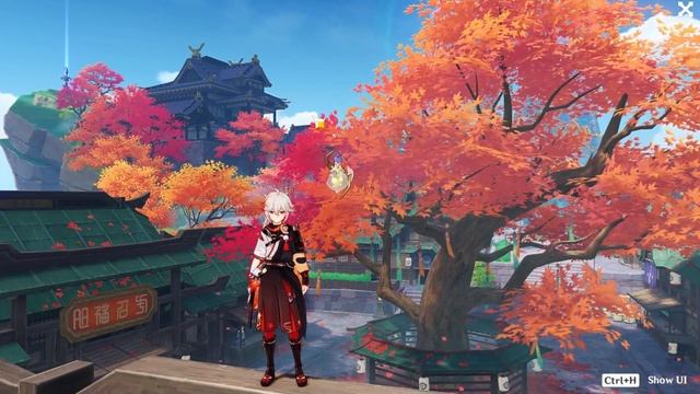 Genshin Impact graphics comparison | with and without NVIDIA filters смотреть онлайн