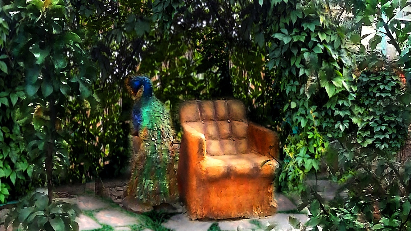 Кресло из бетона для украшения дачного участка смотреть онлайн