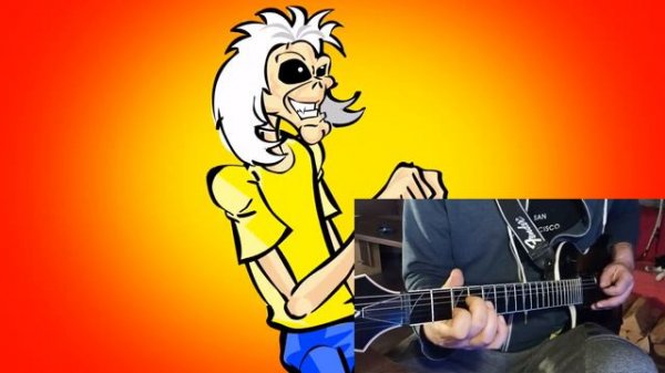 iron maiden wasted love (Metal Cat guitar covers)