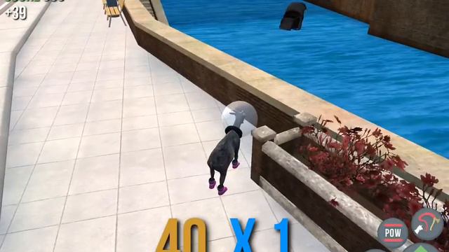 [Goat Simulator] Destroyed car found swimming смотреть онлайн