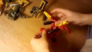 Сборка трансформера "Девастатор" DEVASTATOR. Часть 1