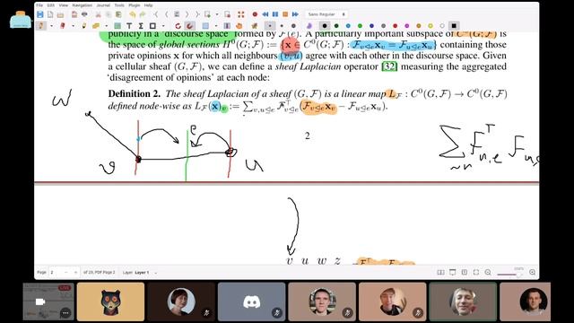Random Pepper 24.12.2022. Neural Sheaf Diffusion part #1 смотреть онлайн