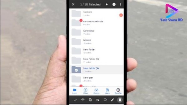 How to delete videos from MX Player || MX Player Problem Solve