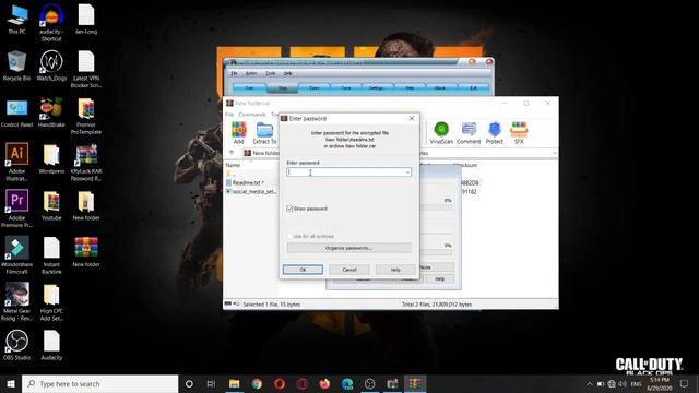 100% Works, RAR and Zip Password recovery || Easy to Crack or Remove ZIP and RAR File Password. смотреть онлайн