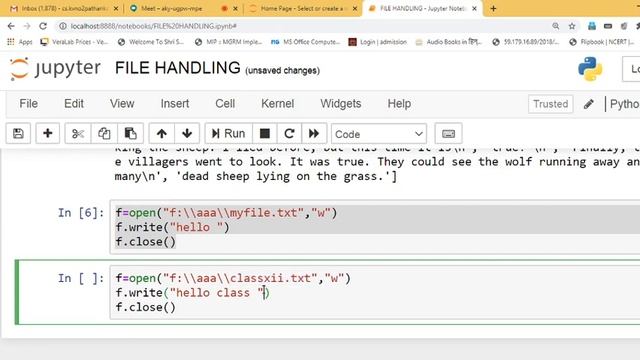 file handling(read,readline,readlines) смотреть онлайн