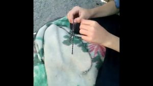 Как сделать хлыстик из дратвы