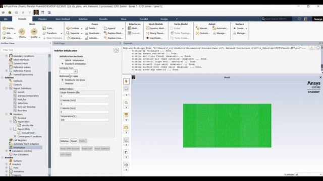 Ansys Fluent: Natural Convection With Nusselt Number Calculation