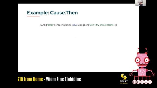 ZIO from Home by Wiem Zine Elabidine: Scala in the City Conference смотреть онлайн