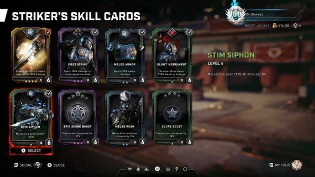 Striker Class Skill Cards Tutorial - Gears 5 Horde + Escape смотреть онлайн