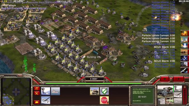 Command & Conquer: Generals – Zero Hour - BOSS GENERAL VS 7 HARD General смотреть онлайн