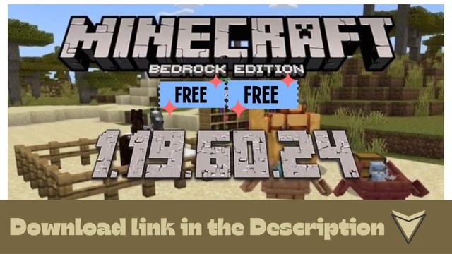 Minecraft Pocket Edition 1.19.60.24 FREE Download | Link in the Description смотреть онлайн