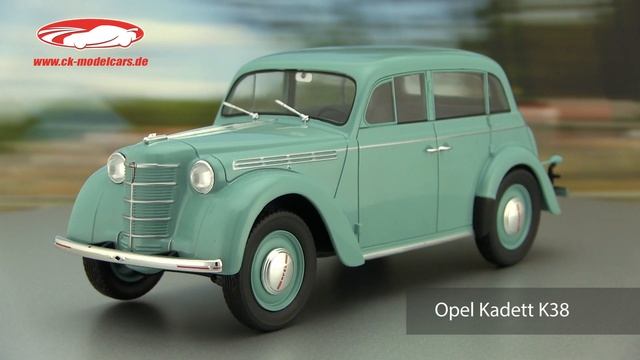Ck-modelcars-video: Opel Kadett K38, Baujahr 1938, KK-Scale