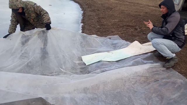 Рыбалка близ Алматы. Первый лёд. Машкуз. Форель на поставушки со льда. смотреть онлайн