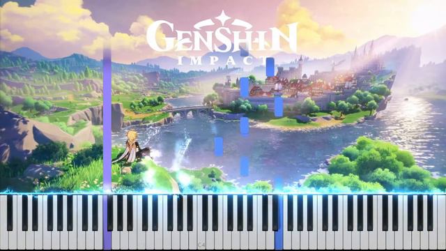 『Moonlit Wilderness』Genshin Impact OST | 原神OST ピアノ