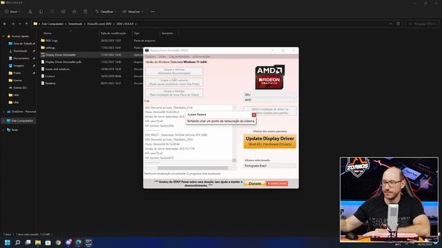 Problemas na placa de vídeo: tente o DDU, Display Driver Uninstaller! смотреть онлайн